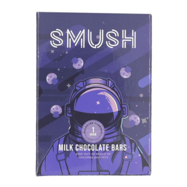 SMUSH - Milk Chocolate Bar | Magic Mushrooms Hamilton Canada
