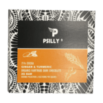 Psilly - Dark Chocolate Bar - Ginger & Turmeric | Magic Mushrooms Hamilton Canada