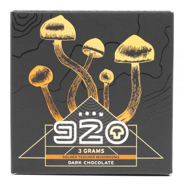 Room 920 – Mushroom Chocolate Bar - Dark Chocolate - 3 Grams | Magic Mushrooms Hamilton Canada