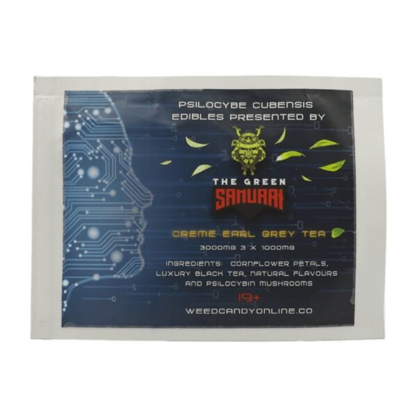 The Green Samurai - Creme Earl Grey Tea - 3000mg | Magic Mushrooms Hamilton Canada