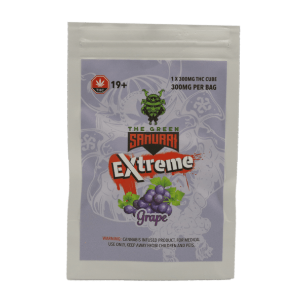 Green Samurai Extreme - Grape Gummy 300mg THC | Magic Mushrooms Hamilton Canada