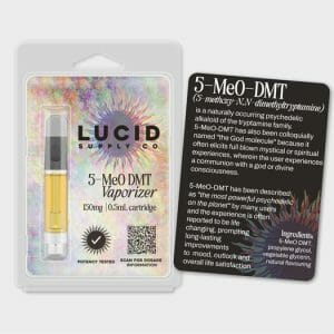 Lucid Supply Co. - 5-MeO DMT Vaporizer - 150mg/0.5mL cartridge | Magic Mushrooms Hamilton Canada