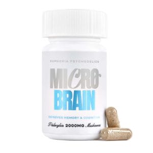 Euphoria Psychedelics – Micro Brain Capsules - (100mg X 20 Capsules) | Magic Mushrooms Hamilton Canada