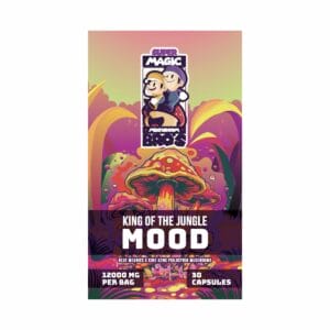 Super Magic Mushroom Bro’s - King of the Jungle MOOD - 400MG Capsules | Magic Mushrooms Hamilton Canada